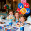 Ensemble de décorations de fête d'anniversaire Sonic, 99 pièces d'articles de fête Sonic et ensemble de vaisselle pour enfants Sonic Party