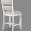 Ensemble de 2 pièces tabouret de bar à hauteur de comptoir noir de style campagnard avec siège et dossier rembourrés de couleur grise-1159979803
