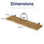 Chunky Shelf Kit, 'L' Metal Bracket, Pre-Sanded or Waxed-168497907-168497906