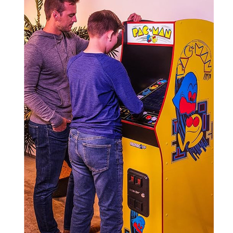 Pac-Man Deluxe Riserless Arcade Machine