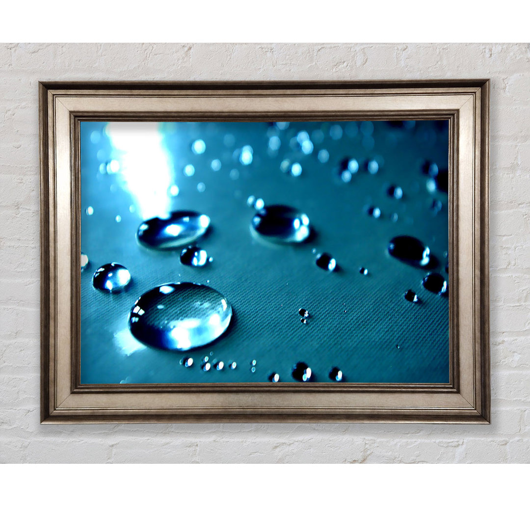 Drops Of Water - Einzelne Bilderrahmen Kunstdrucke