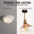 Modern Adjustable Semi Flush Mount Ceiling Light with Cone Shade-604332897