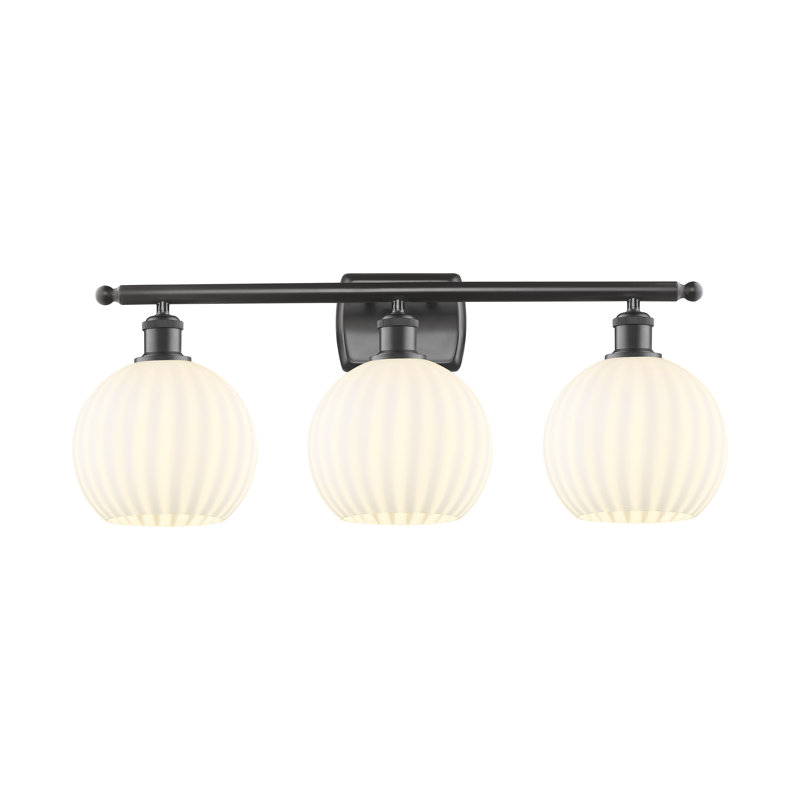 Berklie 3 - Light Dimmable Vanity Light, Oil Rubbed Bronze