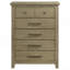 Commode 5 tiroirs Pelton Vineyard Oak