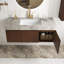 Meuble-lavabo mural simple 48 po avec comptoir
