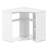 Yeramis Wrought Studio? L-shaped Computer Desk With Storage Shelves Adjustable Shelf For Home Office-1025644532