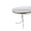 Brilliana Oval Metal Base Dining Table