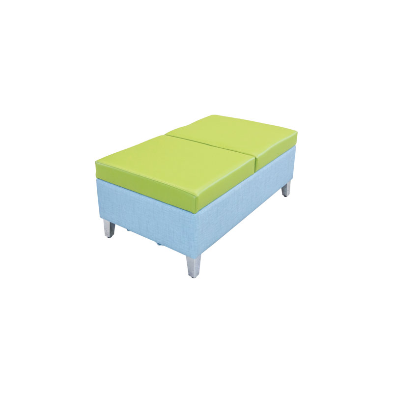 AmTab - SoftSeating-15-EC - Sièges souples - Banc sans accoudoirs à 2 places - l 26,5 po x L 44,25 po x H 18,75 po