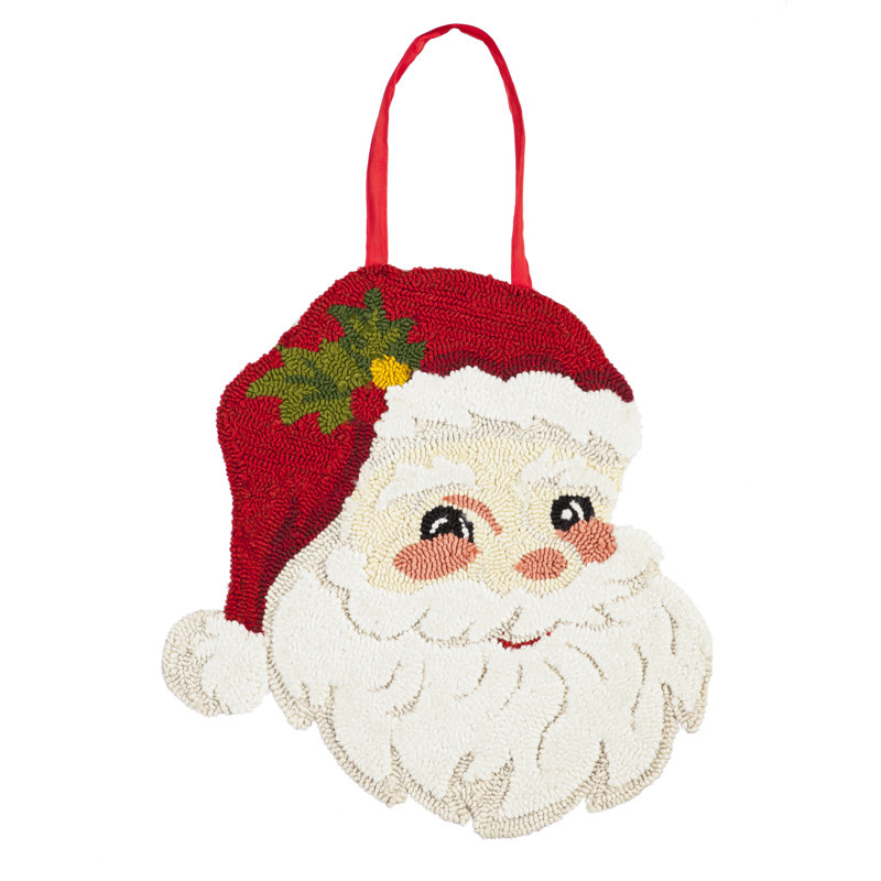 Décoration décorative de porte de Père Noël