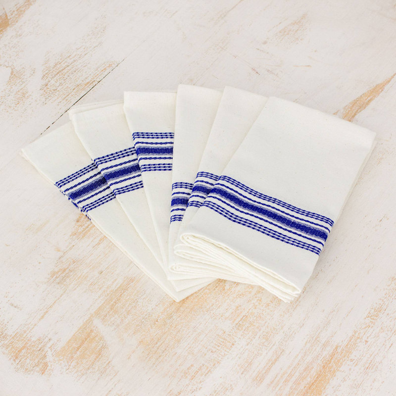 Cotton Striped Rectangle Napkin