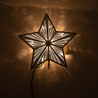 12'' Christmas Lighted Tree Topper