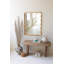  Miroir mural rectangulaire en bois