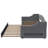 Sofa Bed Twin XL With Trundle And LED Lighting-514776883-514776886