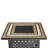 Munguia Square Propane Fire Pit Table