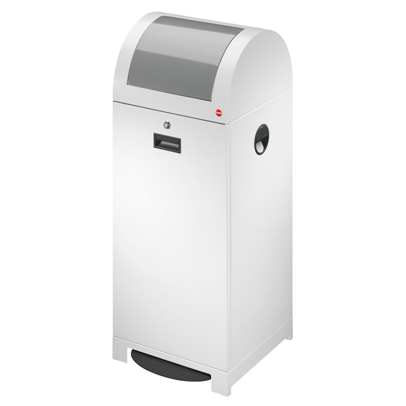 Aluminum Step On Recycling Bin - 70L