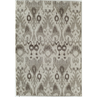 Ikat Gray Area Rug