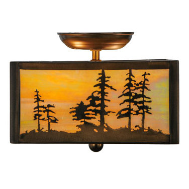 Rustic Lodge 2 - Light Flush Mount