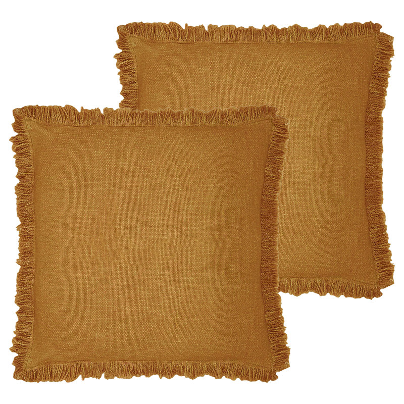 Square Cushion, Brown