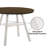 Hadrie Extendable Round Solid Wood Base Dining Table-987226459
