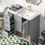 Meuble-lavabo 36 po avec lavabo en céramique-910575385-910575391