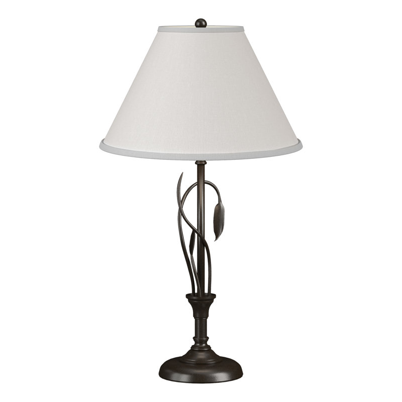 Lampe de table 26,4 po Leaf, Bronze huilé