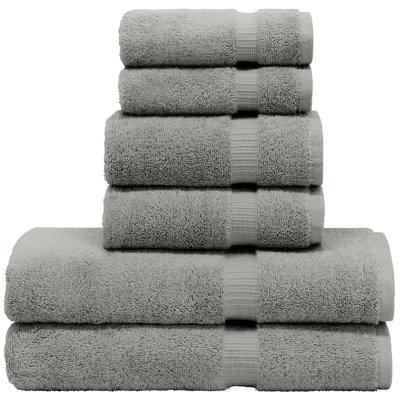 Ensemble de serviettes 6 pièces 100% coton