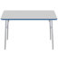 Table rectangulaire d'activité rectangulaire avec pieds réglables-99105965-99105964-49447492