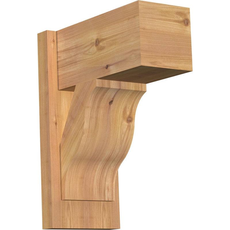 Jeu de blocs Funston, 7 1/2" W Western Red Cedar (Smooth), P 14 po x H 18 po