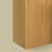 Bathroom Narrow Cabinet 23" - Oak Grain Color, & Stylish, Simple Installation Tall Storage Grain, Construction, Easy