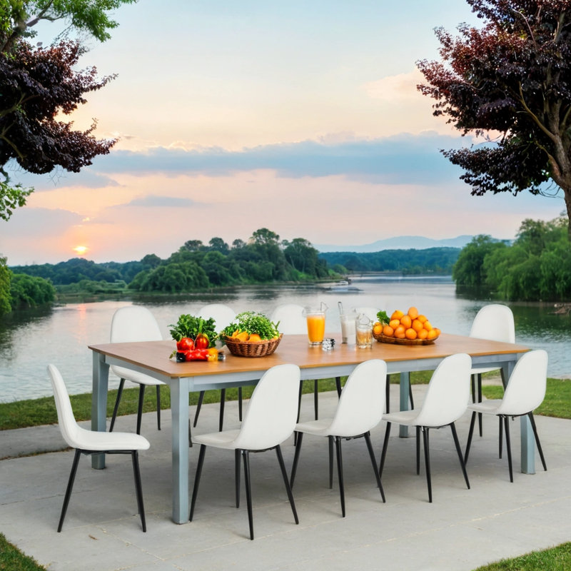 Outdoor Upholstered Chairs (Set of 12)