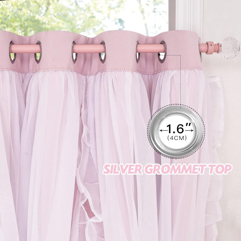 Room Darkening Curtain Panel Pair