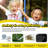 SUMIJ Round Backyard Trampoline with Safety Enclosure