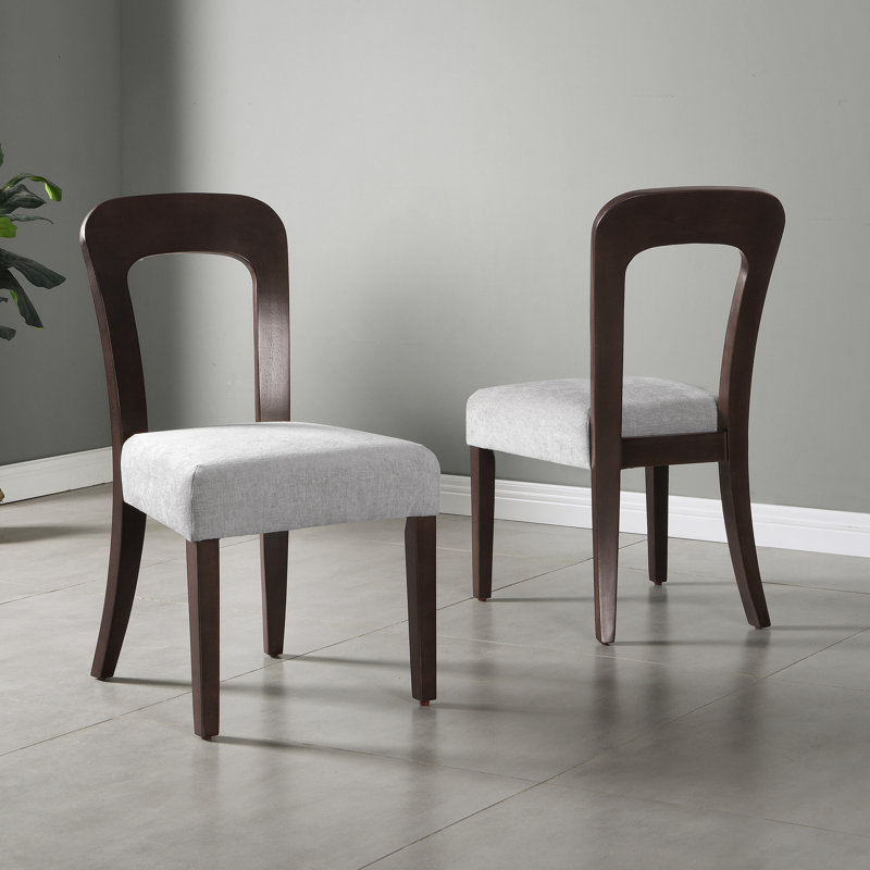 Ensemble de 2 chaises de salle à manger rembourrées