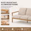 5 - Person Patio Conversation Set with Cushions