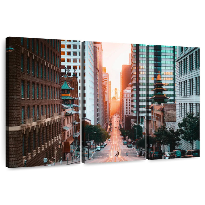Sireci Pop Downtown San Francisco, 24" H x 38" W