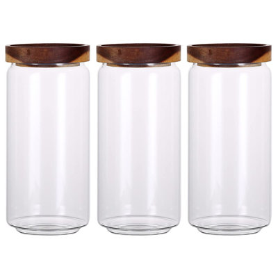 Glass Jar - Set of 3