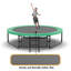 Trampoline citrouille 10 pi, trampoline d'extérieur avec panier de basketball, filet et échelle-120886871