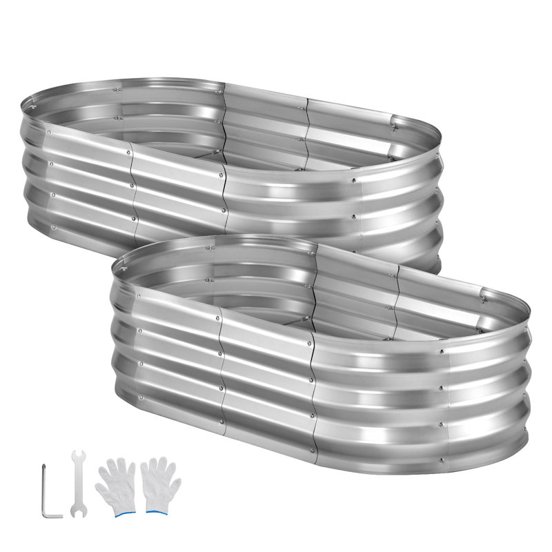 Steel Outdoor Raised Garden Bed