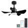 28' Ceiling Fans With Lights And Remote/App Control, Low Profile Ceiling Fans With 5 Reversible Blades 3 Colours Dimmable 6 Speeds Ceiling Fan For Bedroom Kitchen