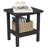 Adirondack Outdoor Side Table, All Weather Use Double Layer Patio Side Table, HIPS Rectangular End Table-114792280