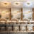 1-Light Dimmable Integrated LED Chandelier