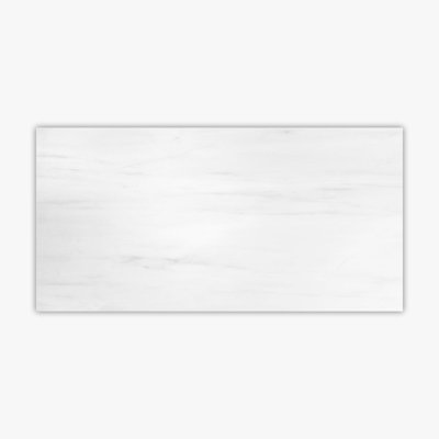 Bianco Dolomiti 12" x 24" Marble Wall & Floor Tile