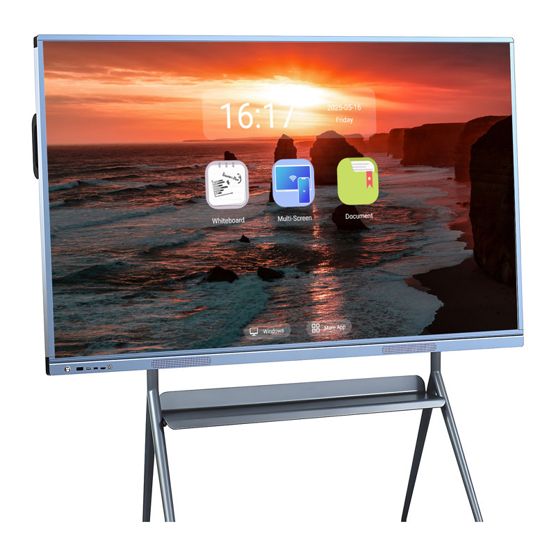 JYXCN 4K Smart Board 65 pouces à écran tactile tout-en-un, tableau blanc interactif avec double système et partage de nuage Idéal pour la salle de classe, le bureau et les présentations éducatives?