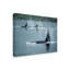 «Orcas» par Etelca, impression sur toile tendue-27649522