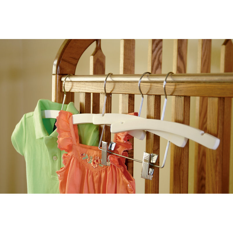 Cintre pour bébé en bois arqué