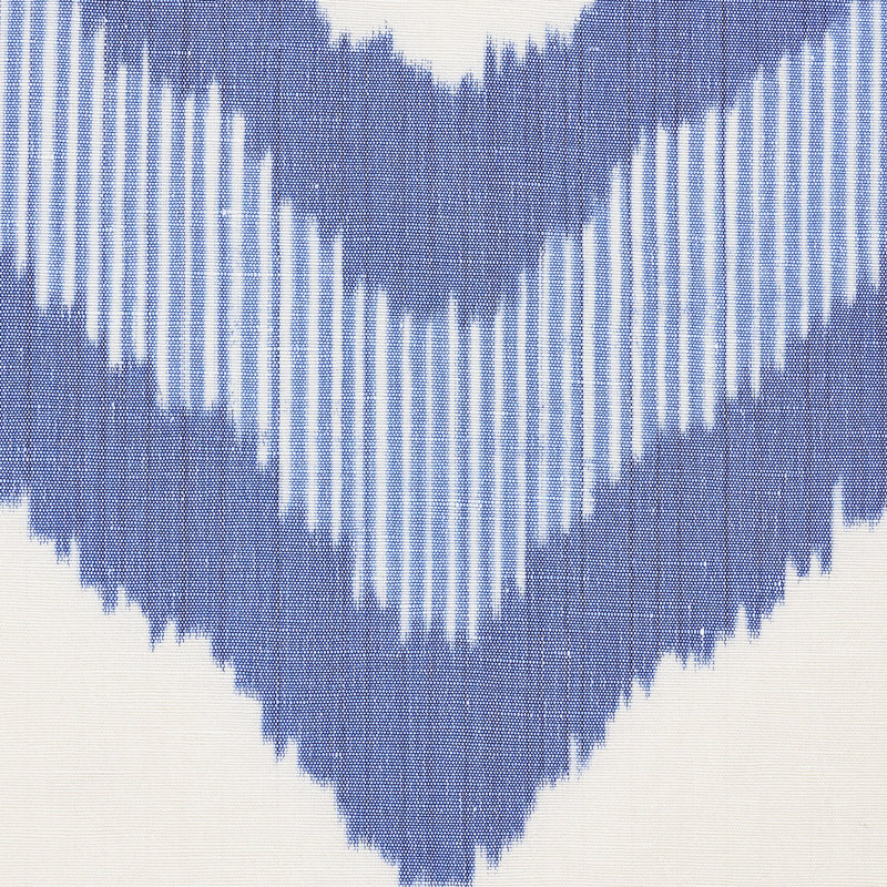 Chevron Fabric, Blue