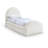 Chiu Chenille Fabric Upholstered Trundle Bed-1544829160