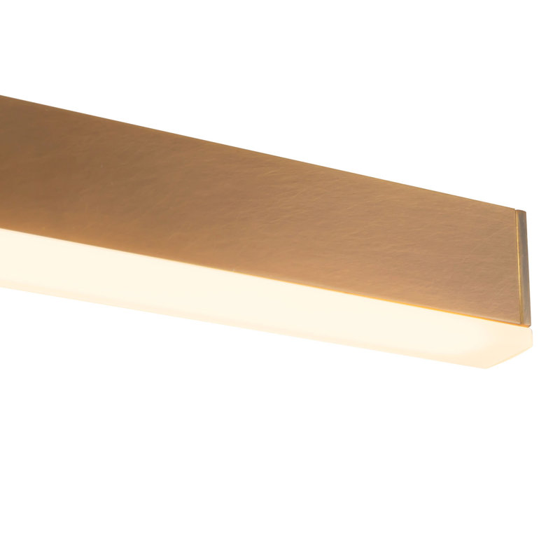 Vega 22-in Black dimmable LED Picture Light, 22.88, Antique Brass