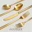 over&back Modern 18/8 Flatware Set - Service for 4-99316926