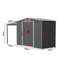 Dark Grey Garden Storage Shed